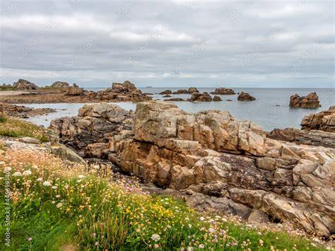 Paysage côtier breton