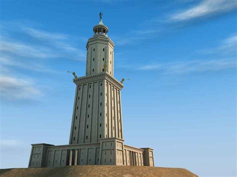 Reconstitution du Phare d'Alexandrie