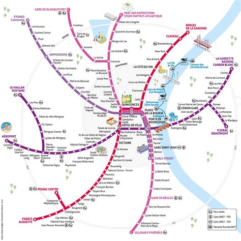 Carte des transports à Marcq-en-Barœul