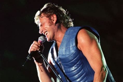 Johnny Hallyday en concert au Parc des Princes