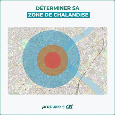 Carte montrant une zone avec une mauvaise couverture GPS et une zone avec une bonne couverture GPS