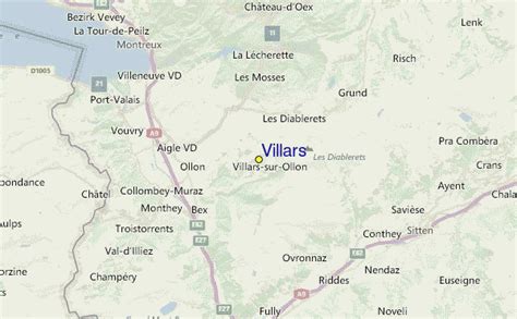 Carte de Villars