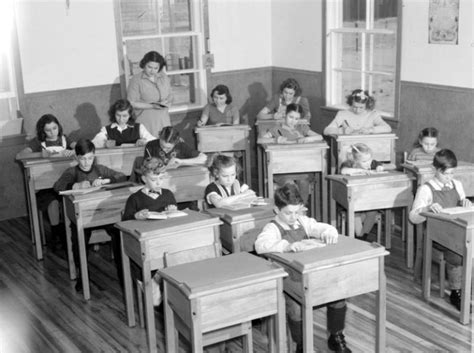 Vue ancienne de l'école Notre-Dame de Tiercé