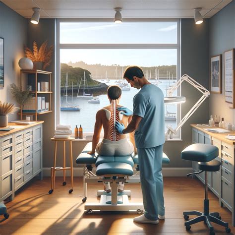 Cheval pendant une séance d'ostéopathie