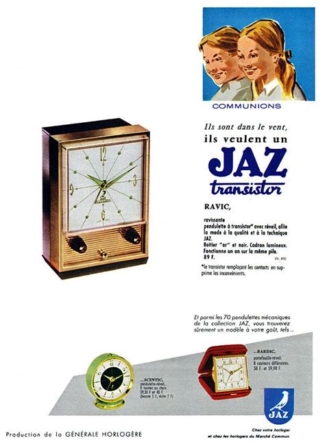 Publicité Jaz pour la ménagère (Jaz for the housewife)