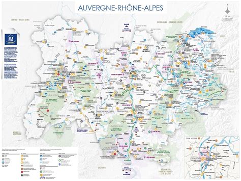 Carte de la région du Buëch et des Hautes-Alpes