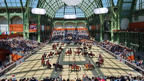 Le Grand Palais lors du Saut Hermès