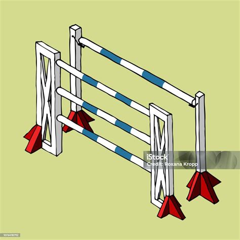 Obstacle de type Oxer