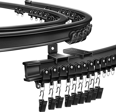 Rail rideau flexible cintrable