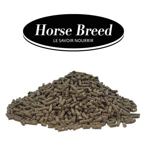 Composition d'un sac de granulés pour chevaux