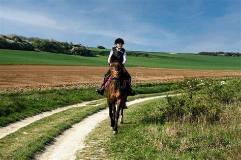 Jeune cavalière et son poney