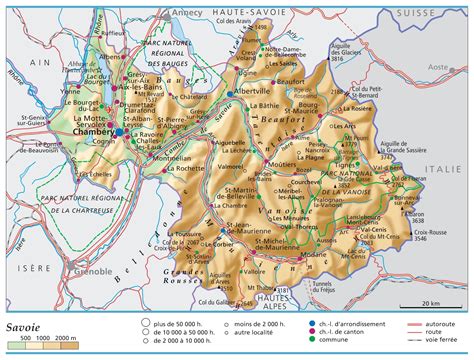 Carte historique de la Savoie et des territoires environnants au Moyen Âge