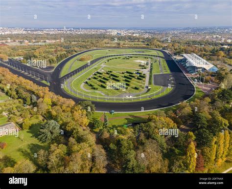 Vue aérienne de l'hippodrome du Béquet