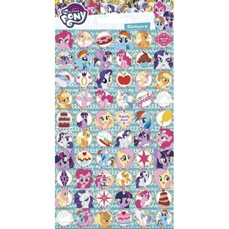 Un assortiment de pinces, barrettes, extensions et autocollants My Little Pony