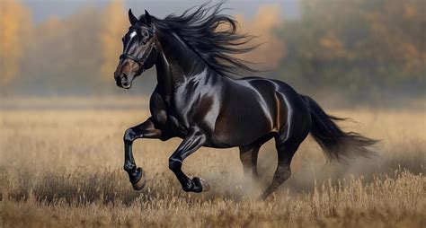 cheval de course galopant