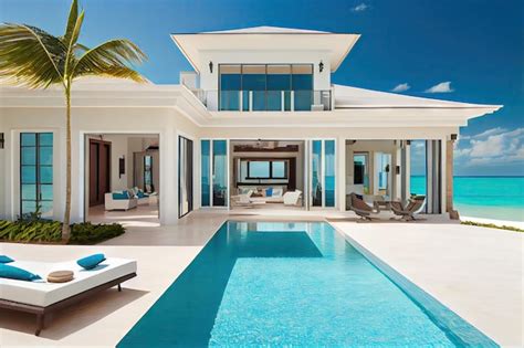 Hôtel de luxe avec vue sur l'océan