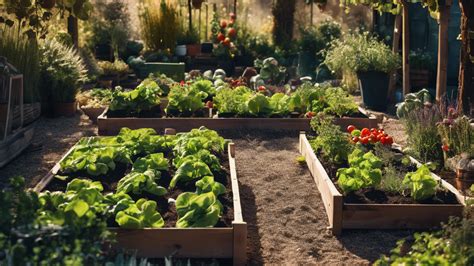 Jardin potager à la française