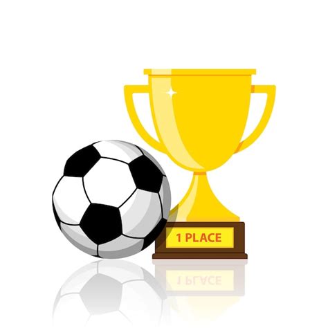 Ballon de football et trophée de la DFB Pokal