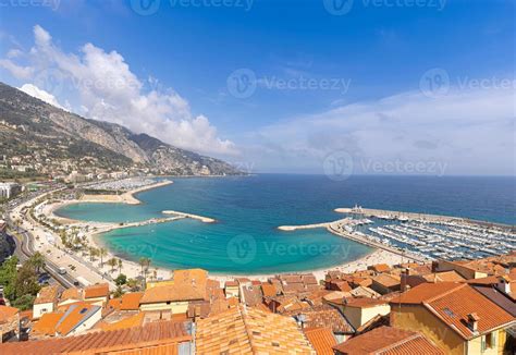 Vue panoramique de Menton depuis les hauteurs
