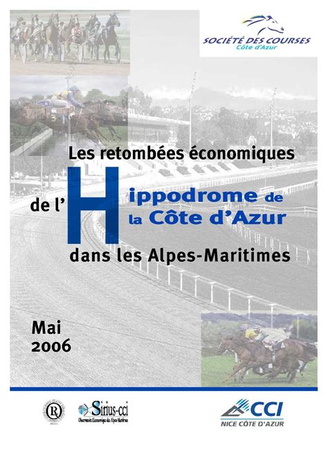 Infographie présentant les retombées économiques de l'hippodrome