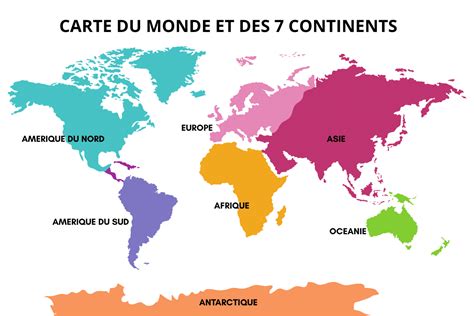 Carte du monde avec différents emplacements de ranchs