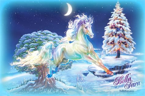 Illustration d'un cheval magique Bella Sara