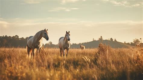 Paysage rural de la Loire-Atlantique avec des chevaux dans un pré