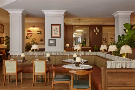 Intérieur du restaurant Annette Paris