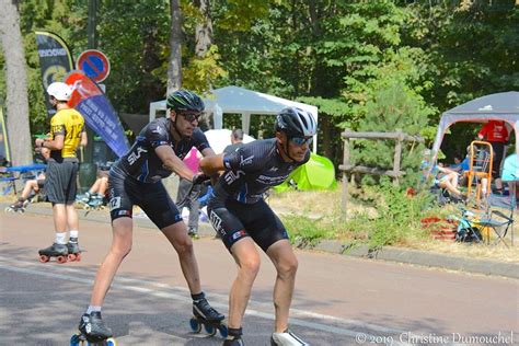 Podium des 6h Roller de Paris avec les vainqueurs