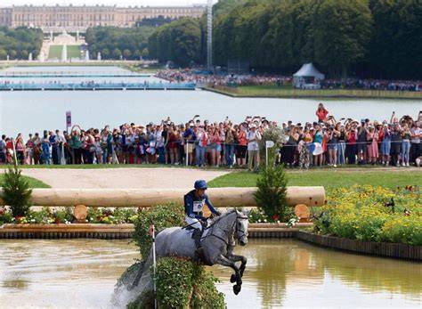 Le Château de Versailles, site des épreuves équestres de Paris 2024